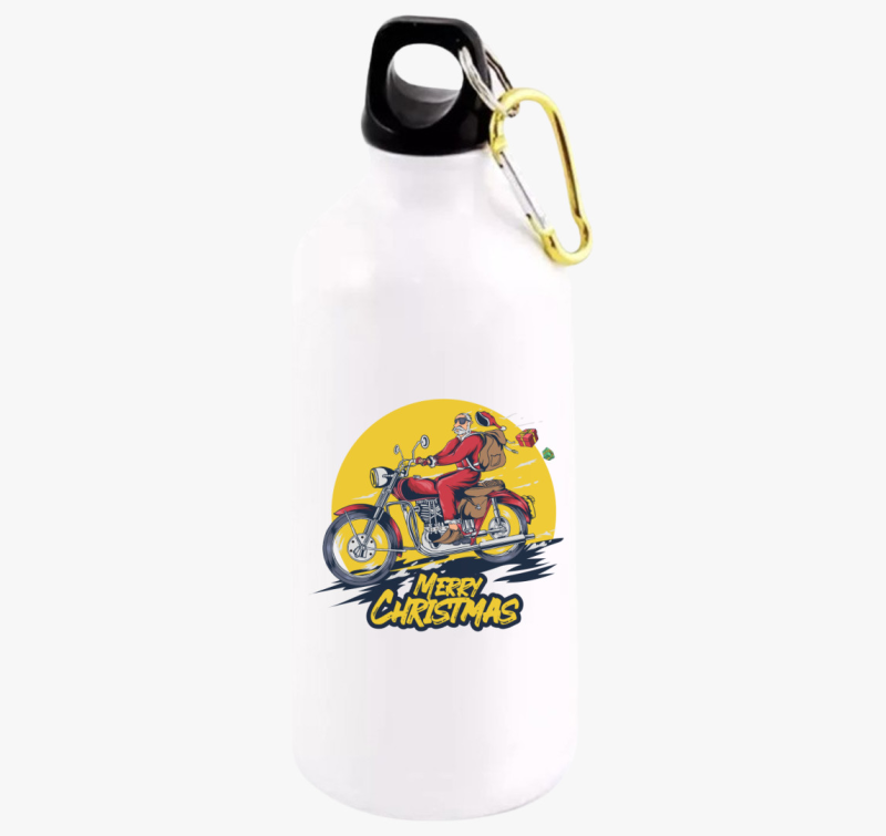 Motoros Mikulás kulacs