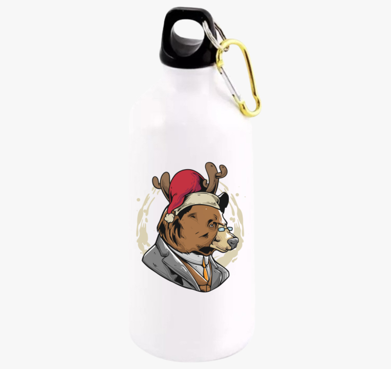 Karácsonyi Medve kulacs