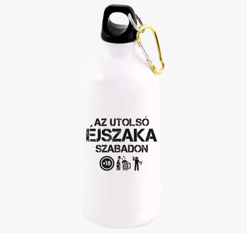 Az utolsó éjszaka szabadon kulacs