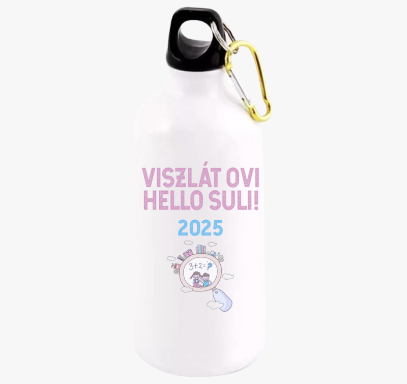 Viszlát ovi, hello suli 2025 kulacs