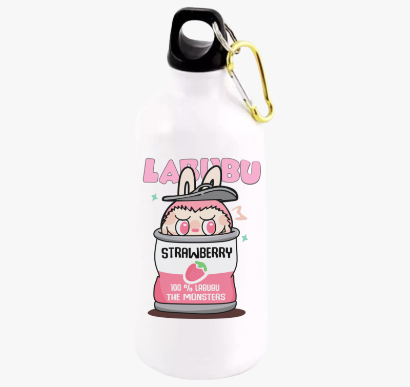 Strawberry labubu kulacs 