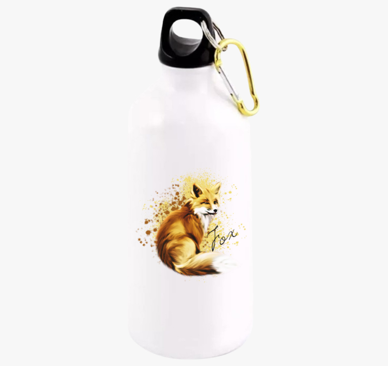 Róka mintás kulacs
