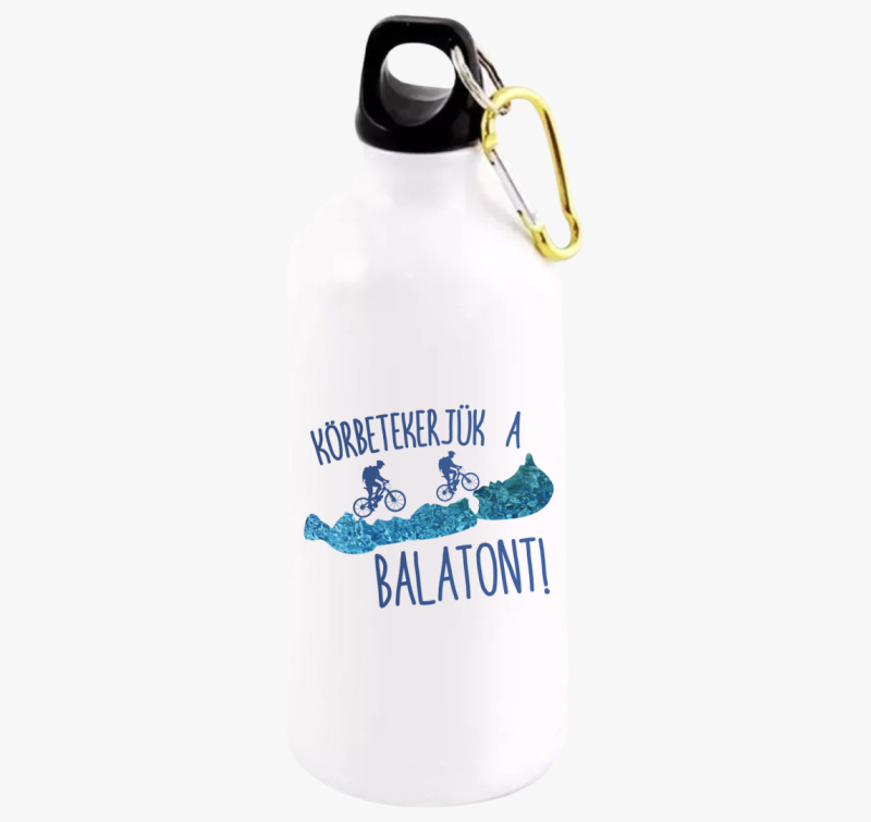 Körbetekerjük a Balatont kulacs