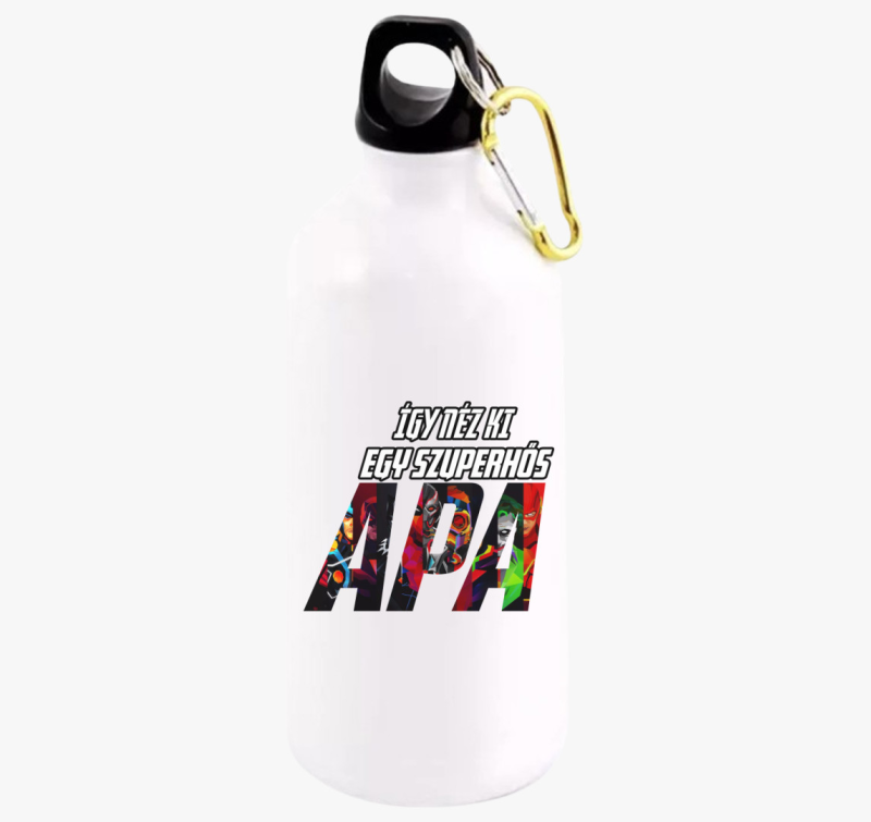 Így néz ki egy szuperhős apa kulacs