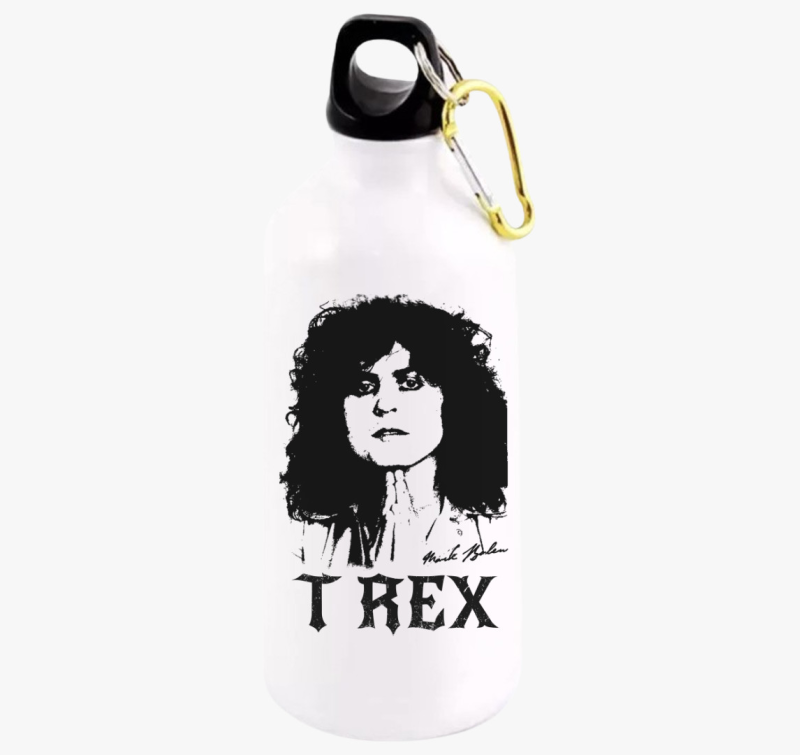 T-REX  Marc Bolan portré rajz kulacs