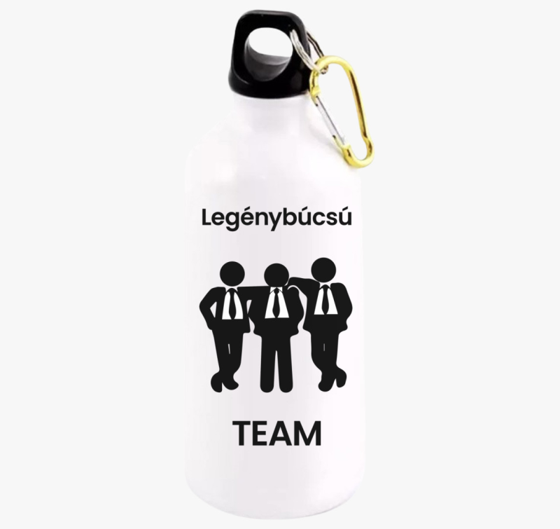 Legénybúcsú team - csapat kulacs