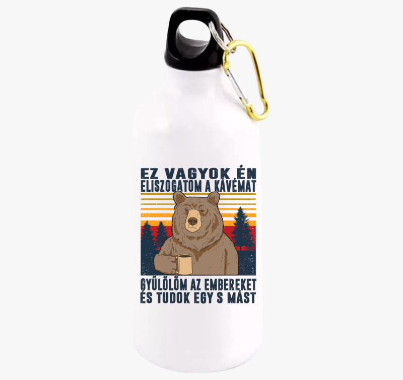 Kiégett medve kulacs