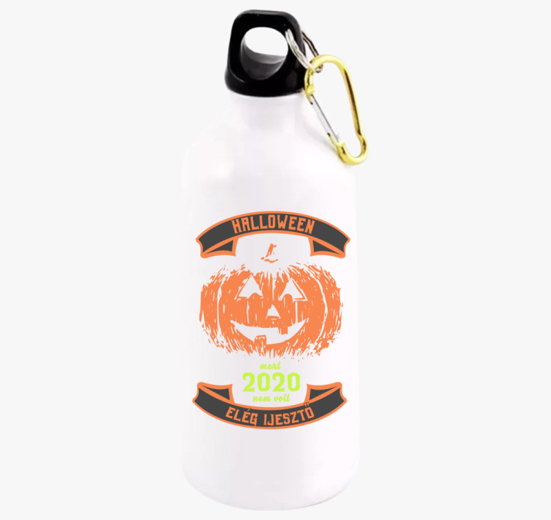 Vészjósló halloweeni tök kulacs