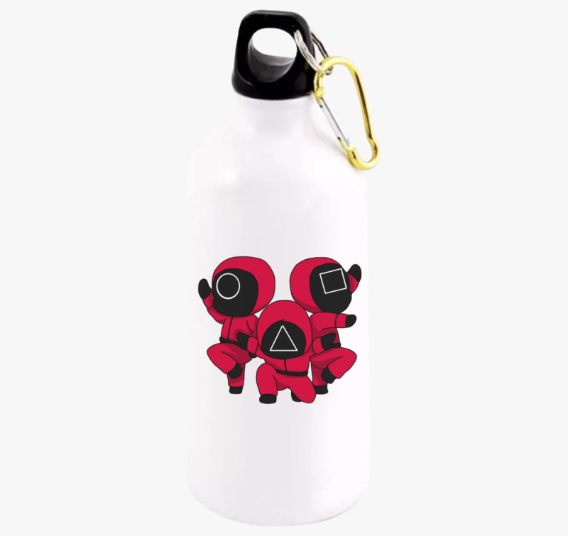 Squid Game - Chibi őrök kulacs