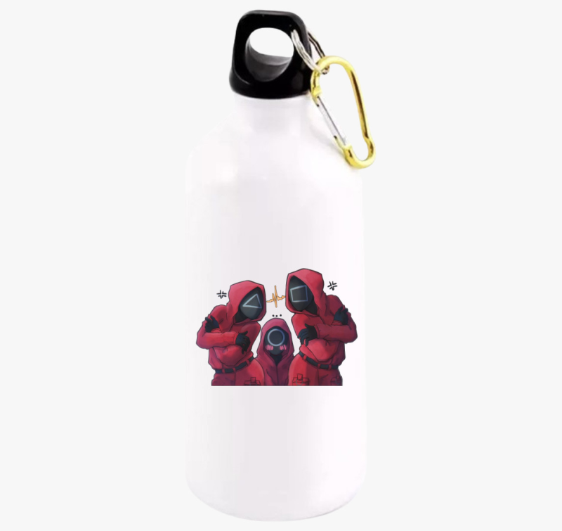 Squid Game őrök kulacs