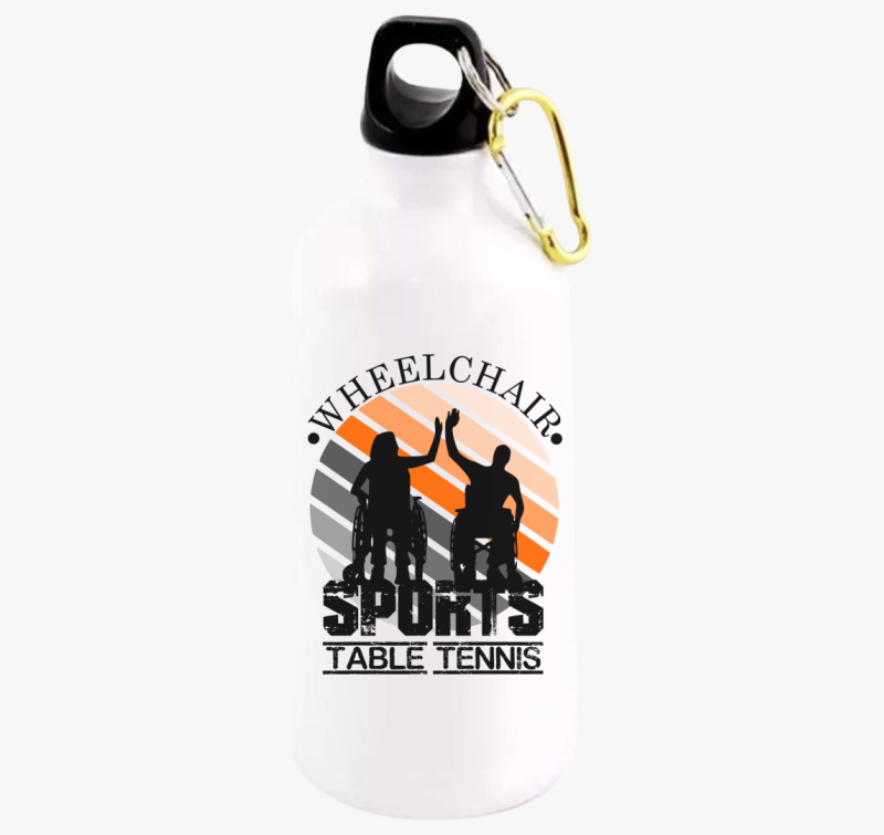 Kerekesszékben sport table tennis kulacs