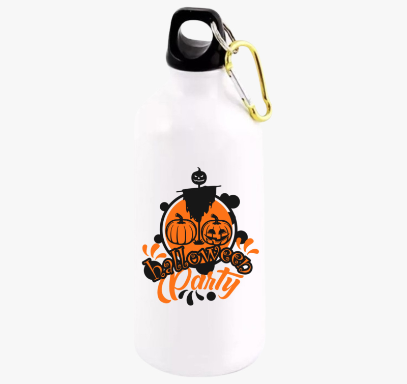 Halloween mintás kulacs
