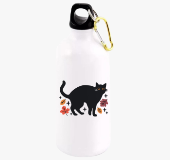 Fekete macska kulacs