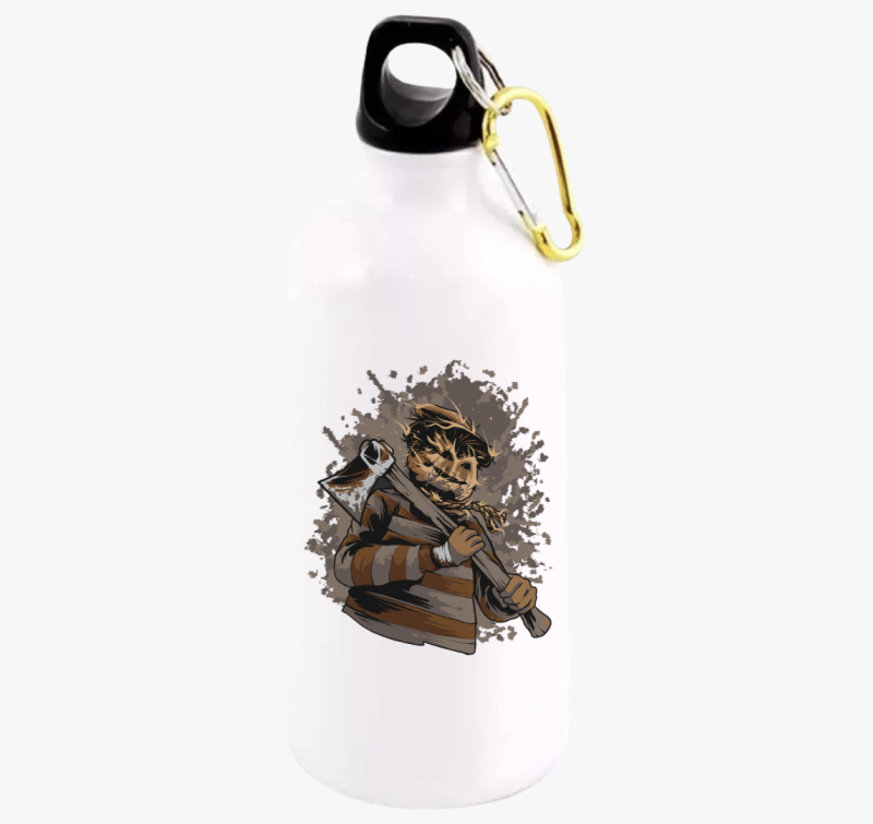 Baltás madárijesztő Halloween-i kulacs