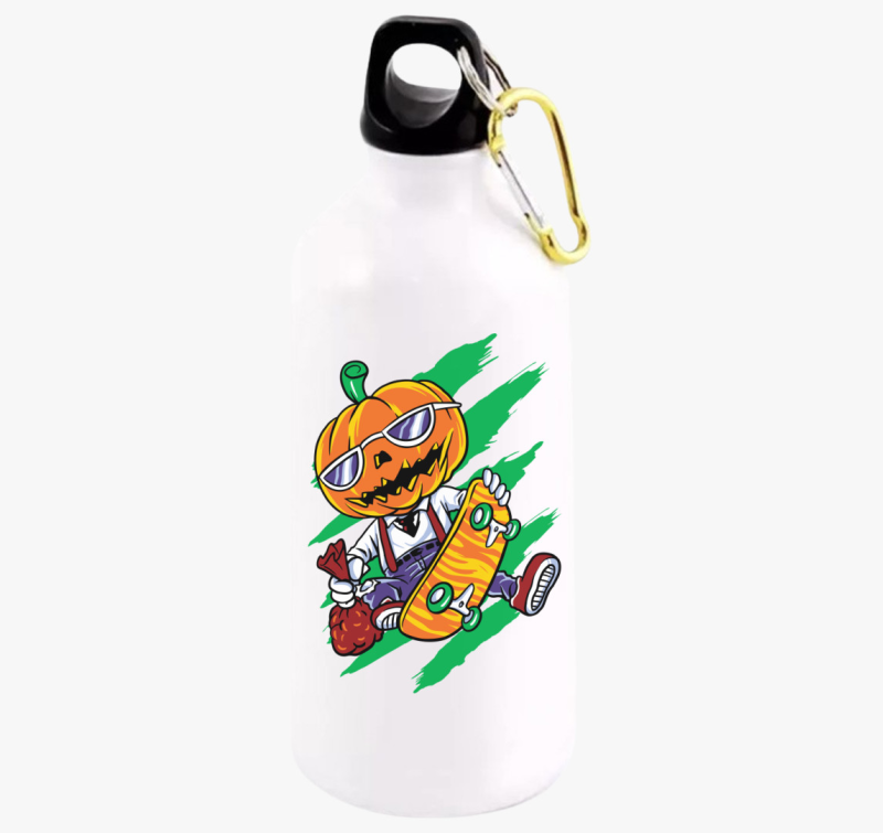 Gördeszkás tökfej kulacs