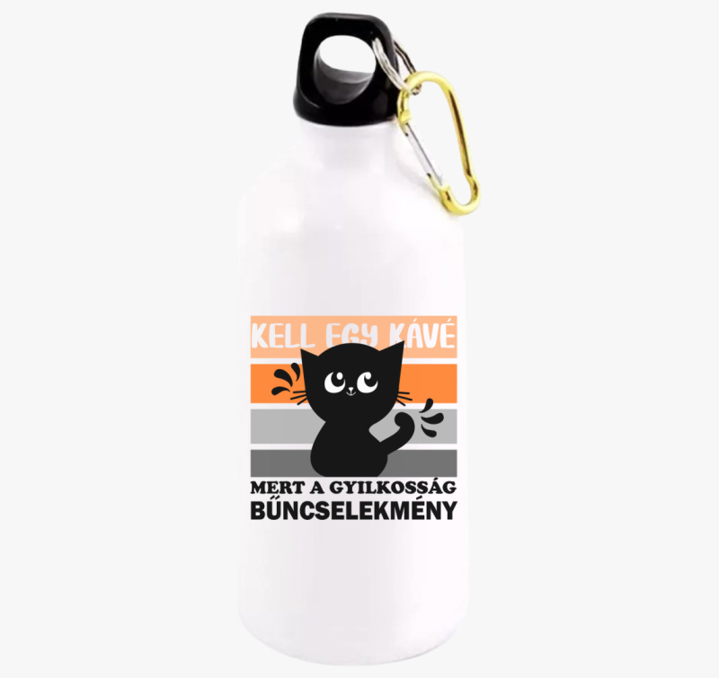 Kell egy kávé mintás kulacs