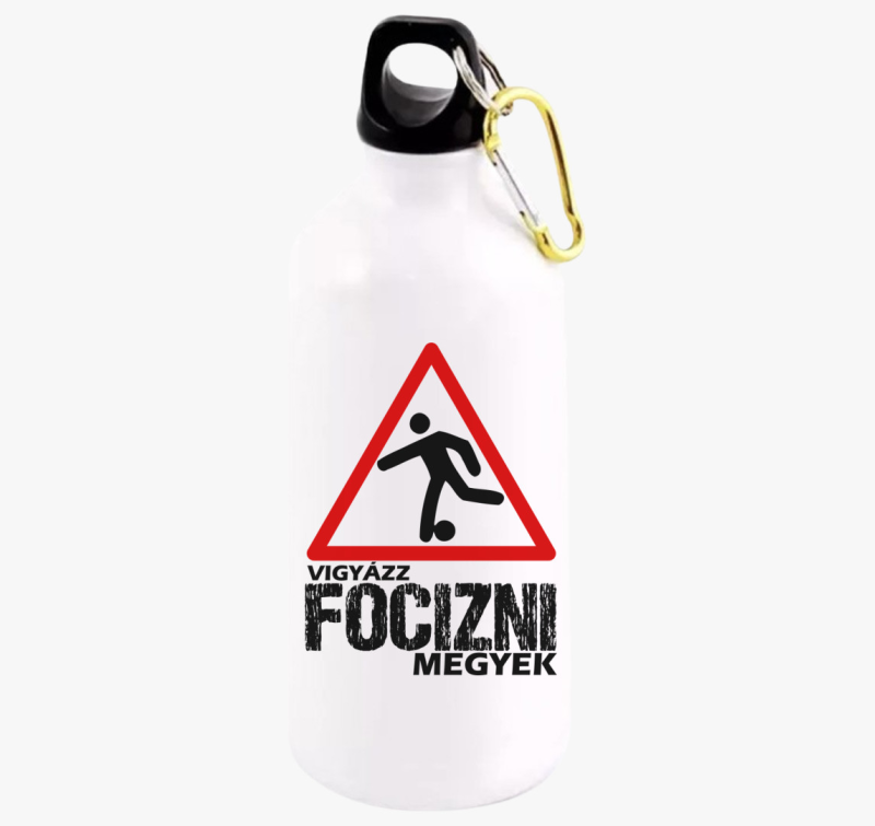 Vigyázz focizni megyek kulacs
