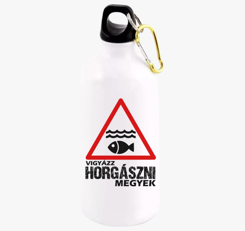 Vigyázz horgászni megyek kulacs