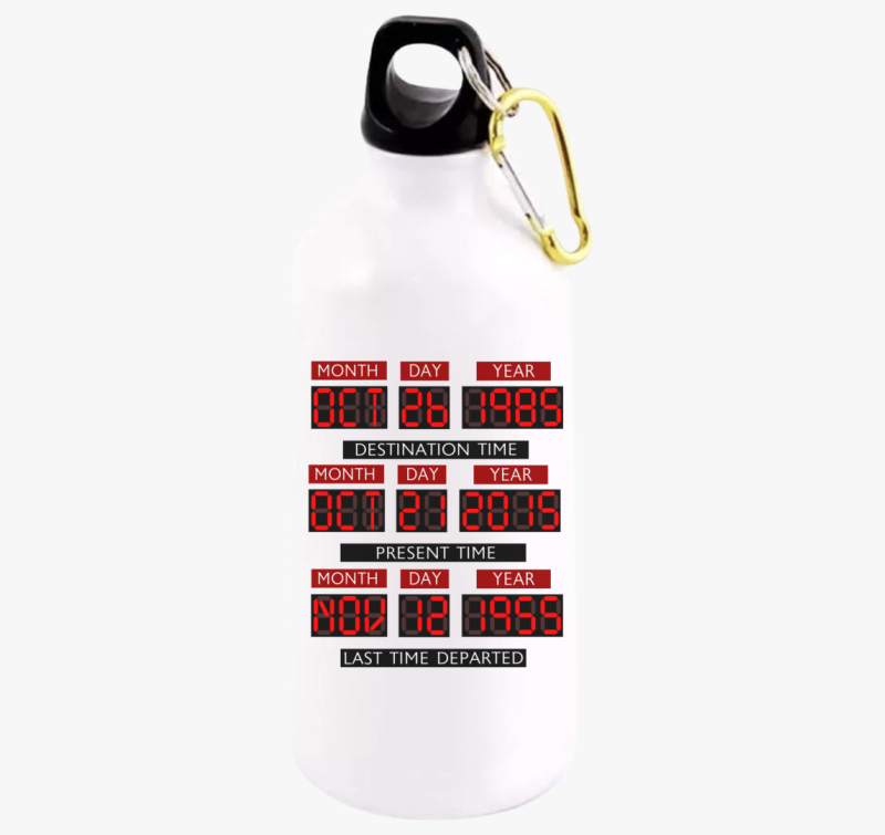 Vissza a jövőbe számlálós kulacs