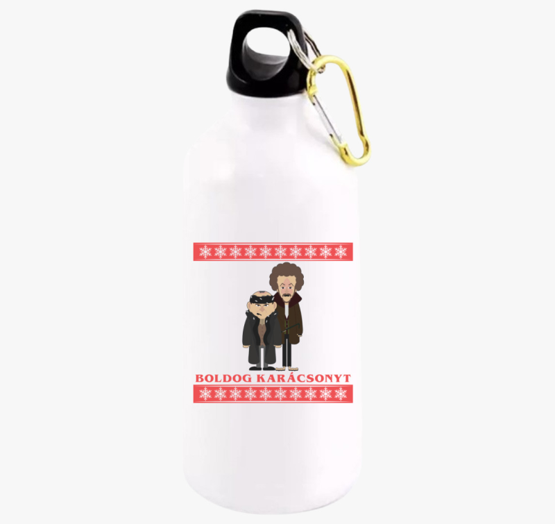 Reszkessetek betörők boldog karácsonyt kulacs