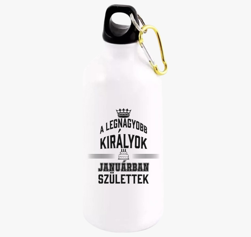 A legnagyobb királyok januárban születtek születésnapi kulacs