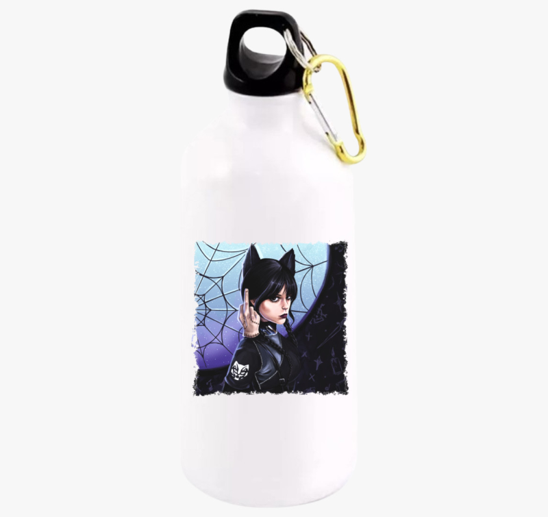 Wednesday - Macskák uniformis (Poe Kupa) kulacs