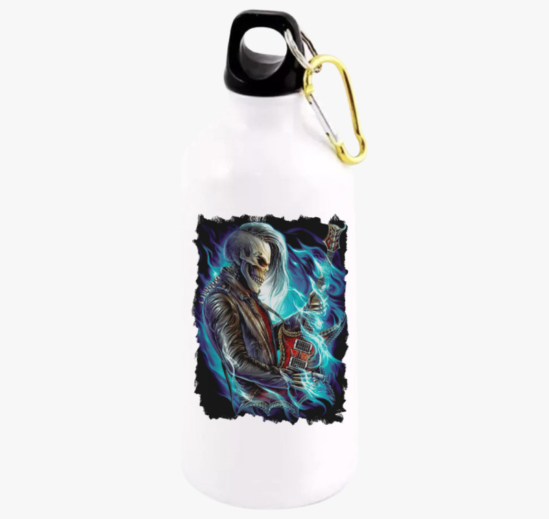 Metal Csontváz kulacs