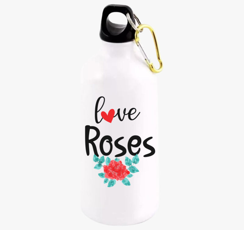 Love Red Roses kulacs