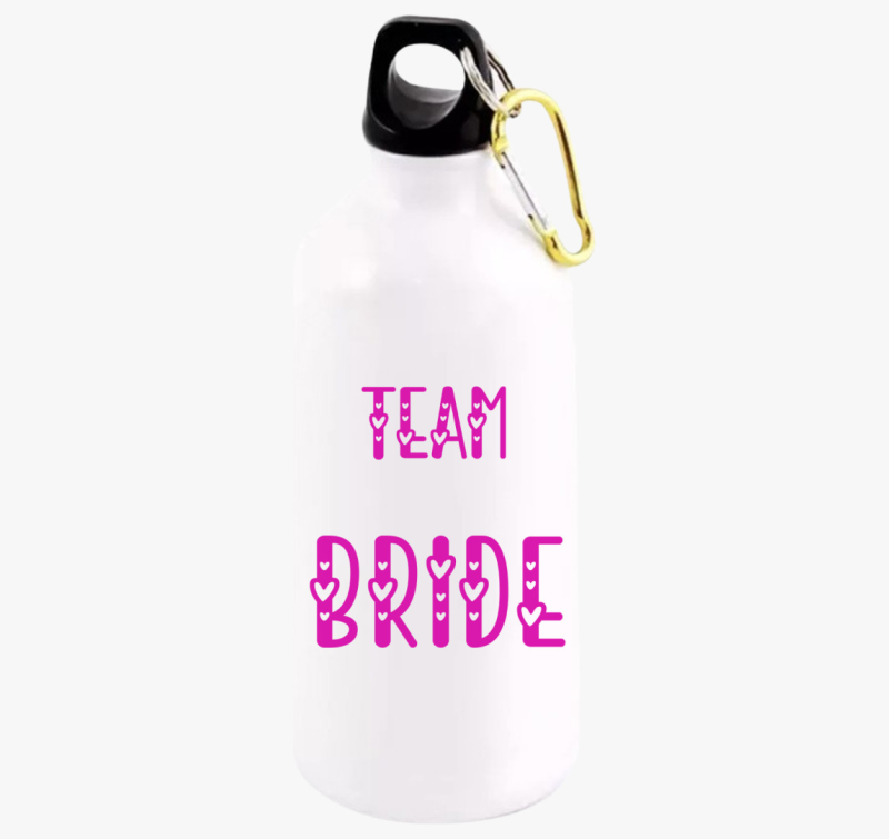 Team Bride pink kulacs