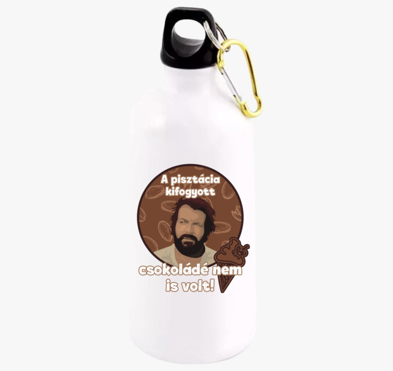 A pisztácia kifogyott csokoládé nem is volt Bud Spencer kulacs