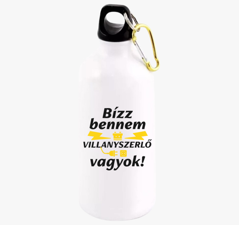 Bízz bennem villanyszerelő vagyok kulacs