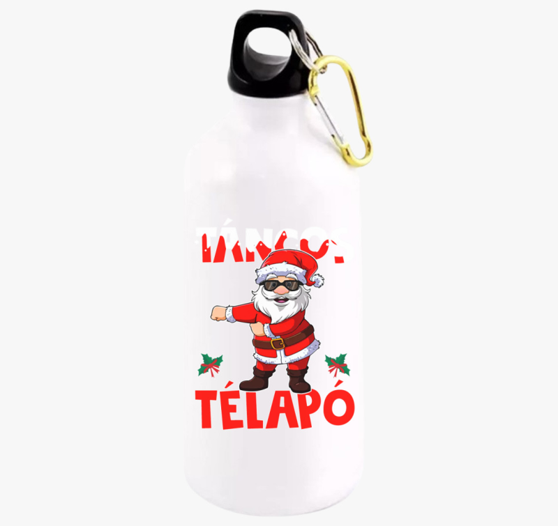 Táncos Télapó kulacs
