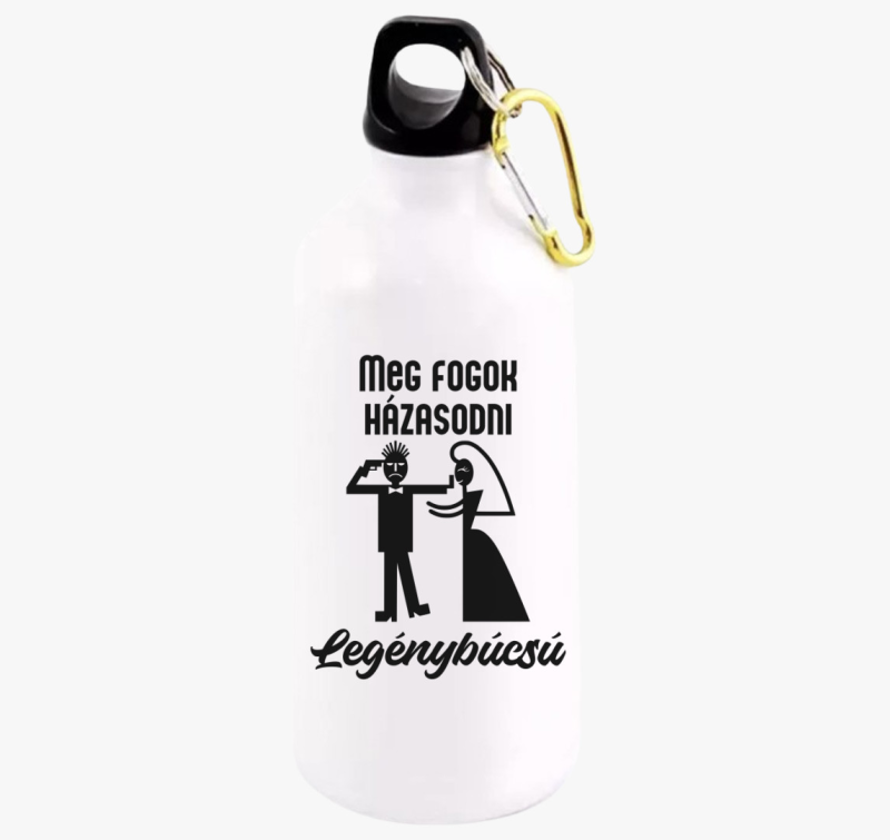 Meg fogok házasodni legénybúcsú kulacs