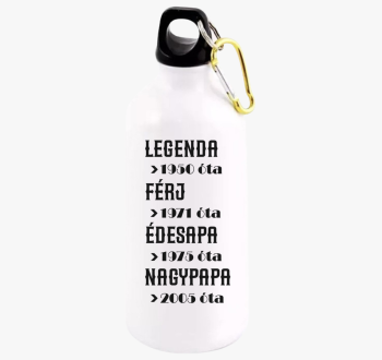 Férj-Nagyapa kulacs