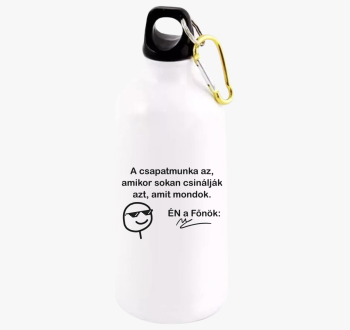 A csapatmunka az ami...