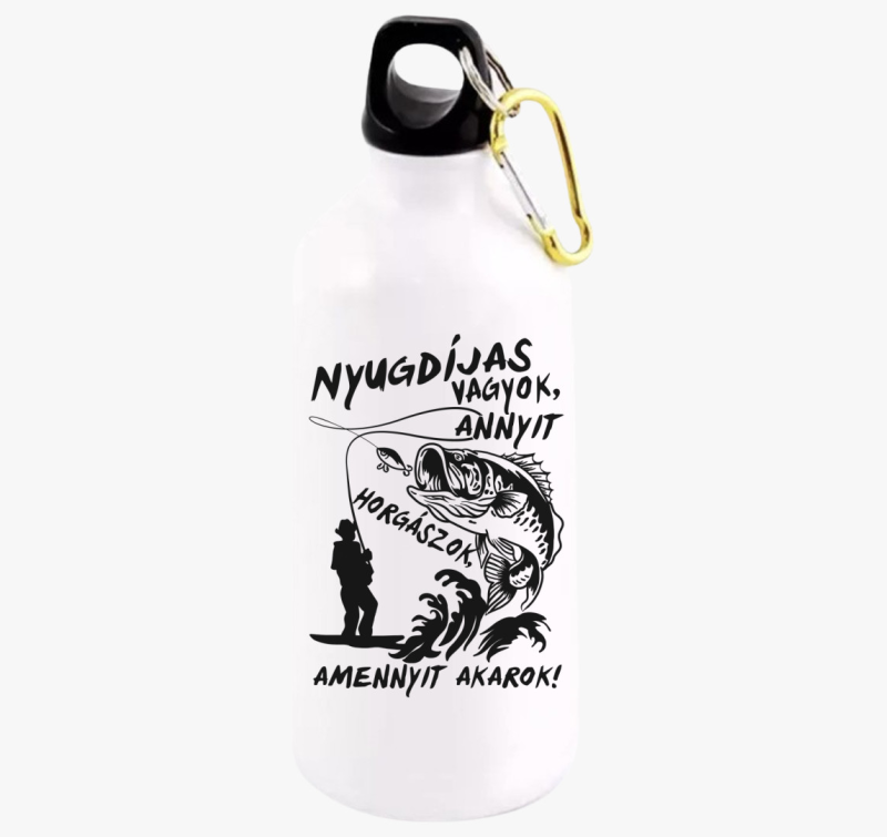 Nyugdíjas vagyok, annyit horgászok, amennyit akarok kulacs