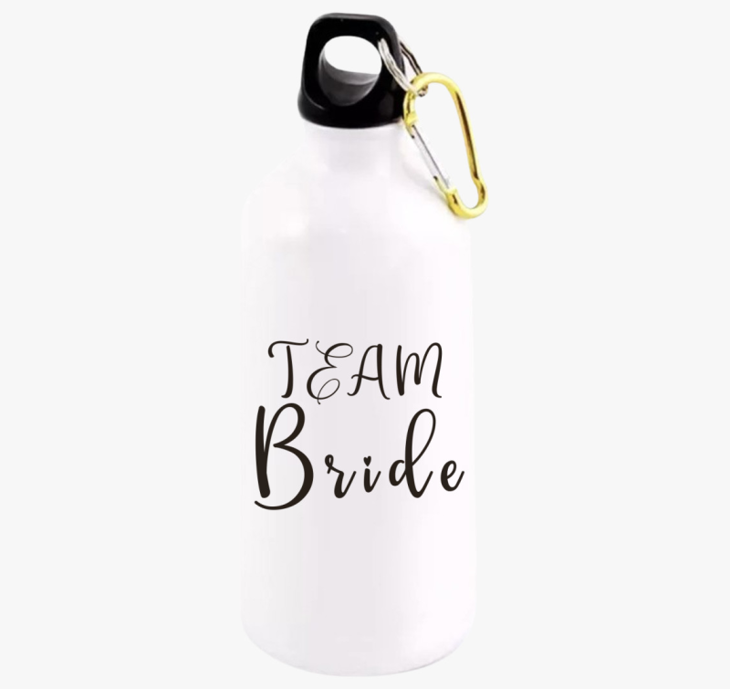 TEAM Bride fekete kulacs