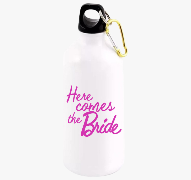 Here comes the Bride Barbies betűkkel kulacs