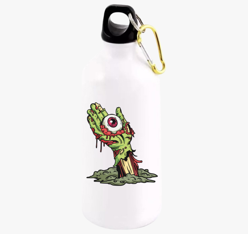 Halloween zombi kéz kulacs