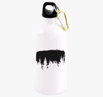 Erdő sziluett kulacs