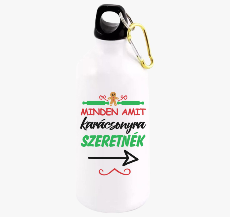Minden amit karácsonyra szeretnék jobbra páros kulacs