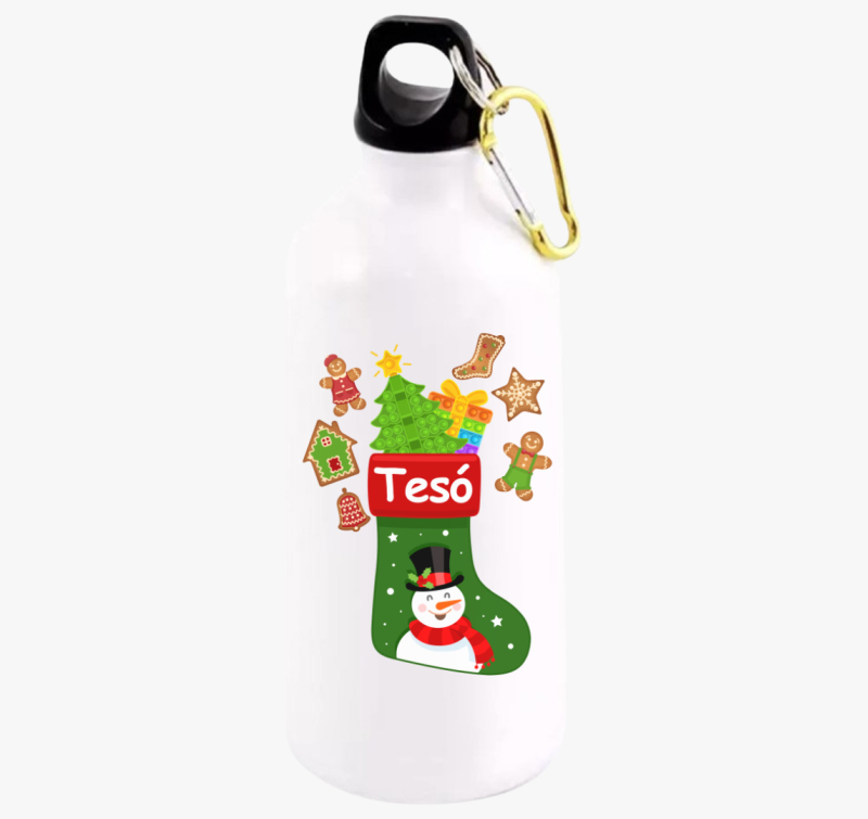 Tesó karácsony zokni kulacs
