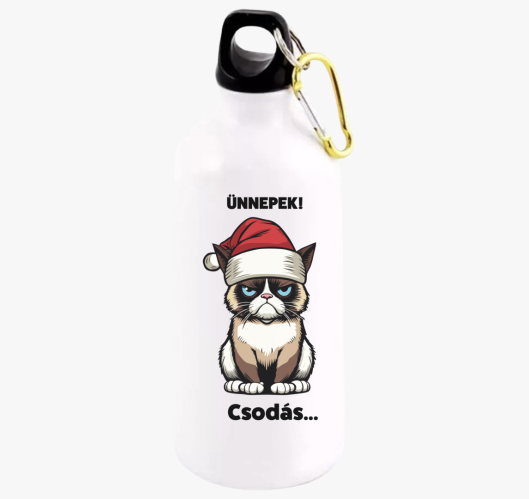 Csodás grumpy cat kulacs