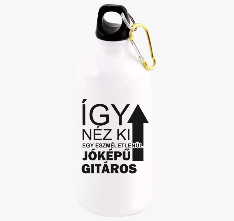 Így néz ki egy eszméletlenül jóképű gitáros kulacs