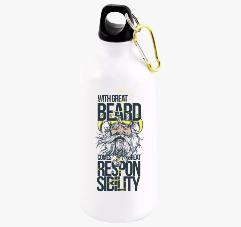 With Great Beard Comes Great Responsibility kulacs