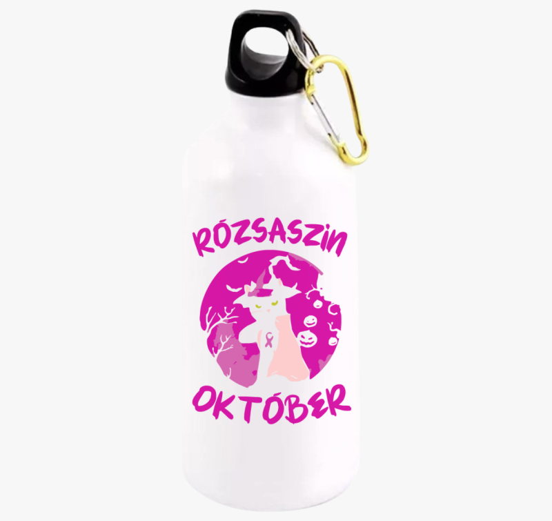 Rózsaszín október kulacs