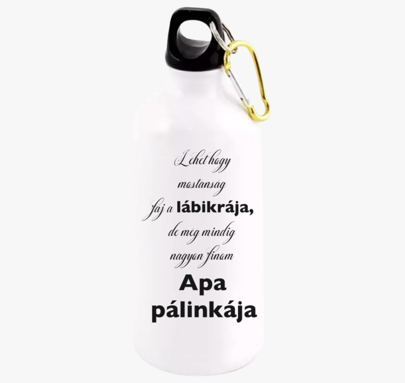 Pálinkafőző apuka kulacs