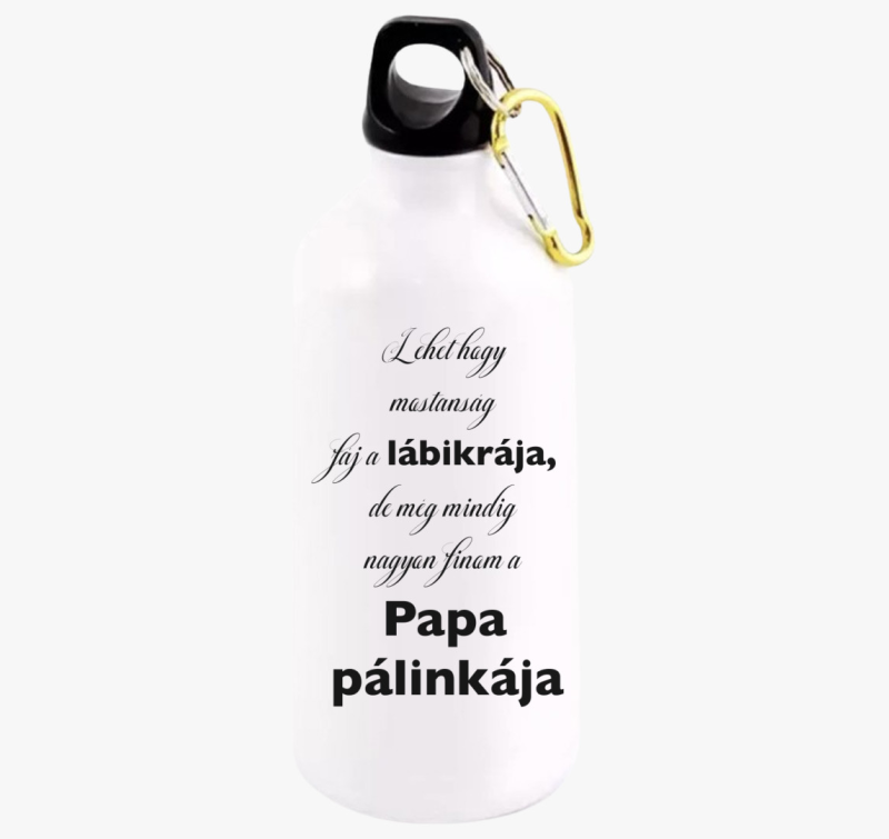 Pálinkafőző papa kulacs