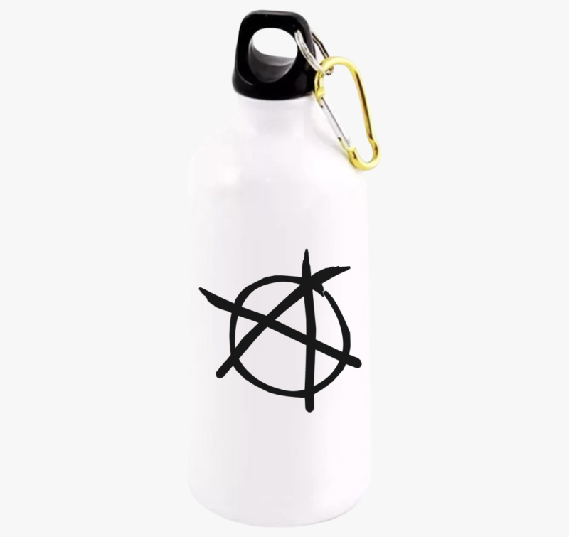 Anarchia szimbólum kulacs