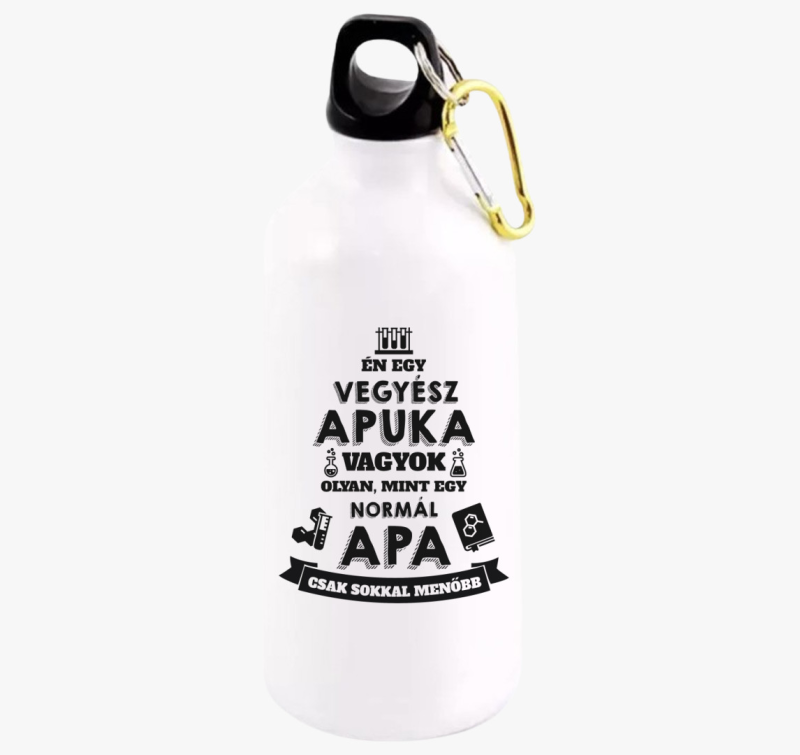 Vegyész apuka kulacs